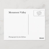 Monumental Postkarte (Rückseite)