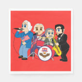 Monumental Rock Serviette (Vorderseite)