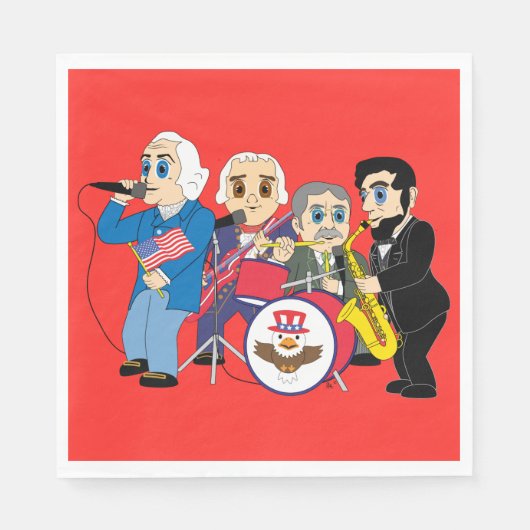 Monumental Rock Serviette (Vorderseite)