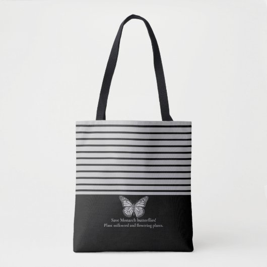 Monumental-Schmetterling-Tragetasche Tasche (Vorderseite)