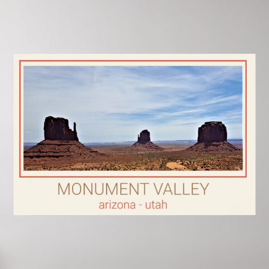 Monumental - Utah und Arizona Poster (Vorne)