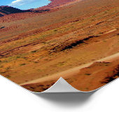 Monumental zwischen Arizona und Utah Poster (Ecke)