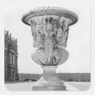 Monumentale Vase, angebliche Niederlage der Türken Quadratischer Aufkleber