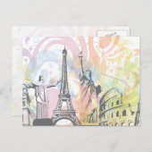 Monumente der Welt Postkarte (Vorne/Hinten)