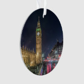 Monuments | Big Ben at Night Ornament (Vorderseite)