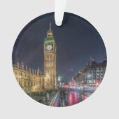 Monuments | Big Ben at Night Ornament (Vorderseite)