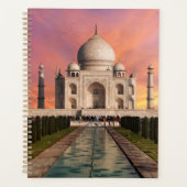 Monuments | Colorful View of the Taj Mahal Planer (Vorderseite)