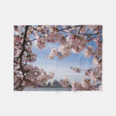 Monuments | Jefferson Memorial Cherry Blossoms Fleecedecke (Vorderseite (Horizontal))