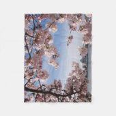 Monuments | Jefferson Memorial Cherry Blossoms Fleecedecke (Vorderseite)