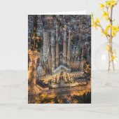 Monuments | La Sagrada Familia Karte (Gelbe Blume)