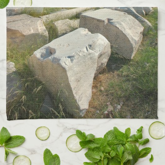 Monuments | Parthenon Athens, Greece Geschirrtuch (Gefaltet)