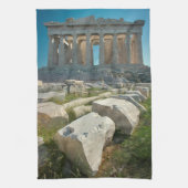 Monuments | Parthenon Athens, Greece Geschirrtuch (Vertikal)
