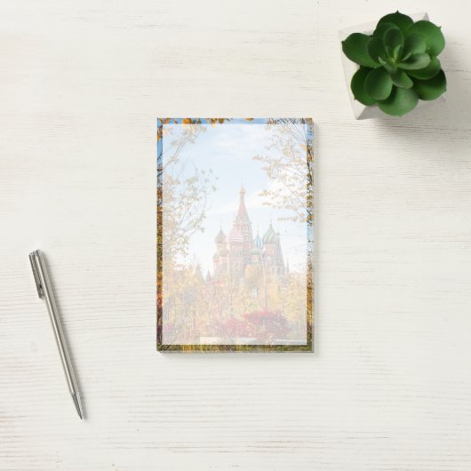 Monuments | St. Basil's Cathedral Moscow Post-it Klebezettel (Büro)