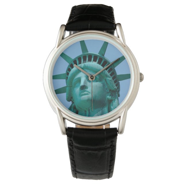 Monuments | Statue of Liberty Face Armbanduhr (Vorderseite)