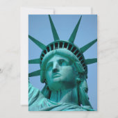 Monuments | Statue of Liberty Face Dankeskarte (Vorderseite)