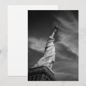 Monuments | Statue of Liberty Manhattan NYC Dankeskarte (Vorne/Hinten)