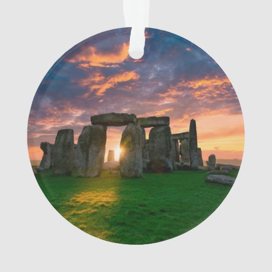 Monuments | Stonhenge, England Ornament (Rückseite)