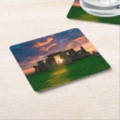 Monuments | Stonhenge, England Rechteckiger Pappuntersetzer (angewinkelt)