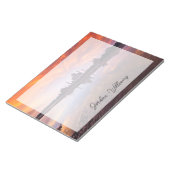 Monuments | Taj Mahal Sunset Notizblock (angewinkelt)
