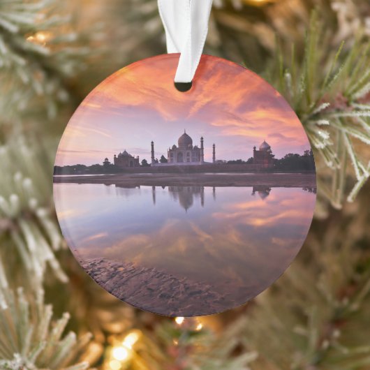 Monuments | Taj Mahal Sunset Ornament (Baum)