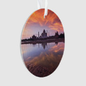 Monuments | Taj Mahal Sunset Ornament (Vorderseite)