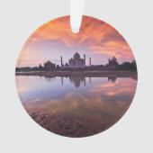 Monuments | Taj Mahal Sunset Ornament (Vorderseite)