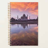 Monuments | Taj Mahal Sunset Planer (Vorderseite)