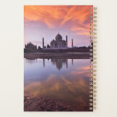 Monuments | Taj Mahal Sunset Planer (Rückseite)