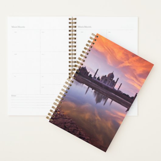 Monuments | Taj Mahal Sunset Planer (Anzeige)