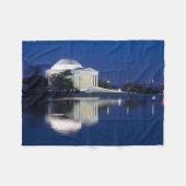Monuments | The Jefferson Memorial Fleecedecke (Vorderseite (Horizontal))