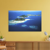 Monuriki, Monu und Yanuya-Inseln, Mamanuca Leinwanddruck (Insitu (Wohnzimmer))