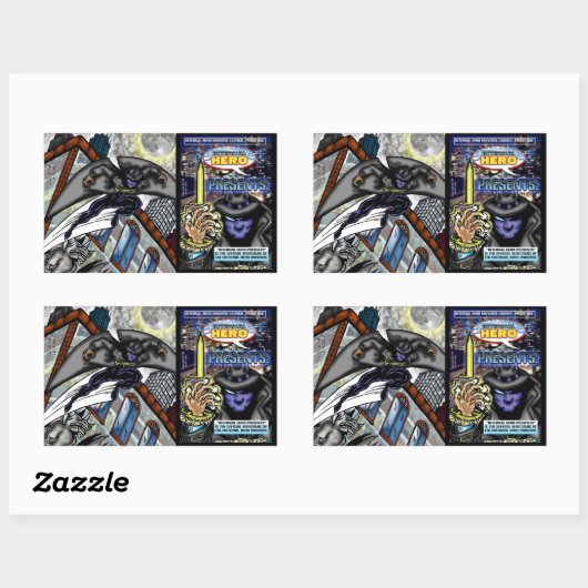 Monwillsprünge + Abdeckkleber Rechteckiger Aufkleber (Blatt)