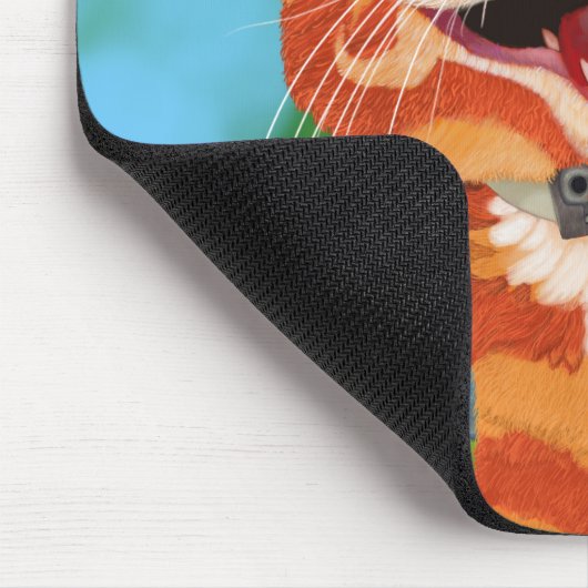 Monzo und Freunde Mousepad (Ecke)