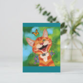 Monzo und Freunde Postkarte (Stehend Vorderseite)