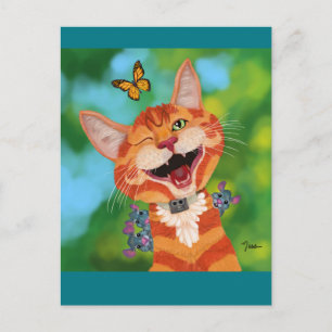 Monzo und Freunde Postkarte
