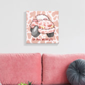 Moo-Auto Leinwanddruck (Insitu (Wohnzimmer))
