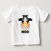 Moo - Baby Fine Jersey T - Shirt  (Vorderseite)