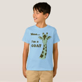 MOO… bin ich ein ZIEGE KinderShirt T-Shirt (Vorne ganz)