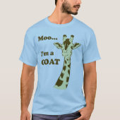 MOO… bin ich eine ZIEGE T-Shirt (Vorderseite)