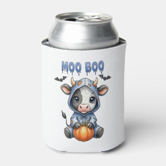 Moo Boo Halloween Cow Dosenkühler (Kanne Vorderseite)