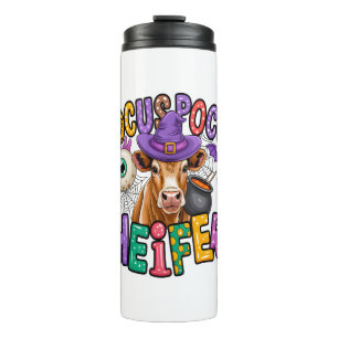 Moo Boo Halloween Cow Thermosbecher