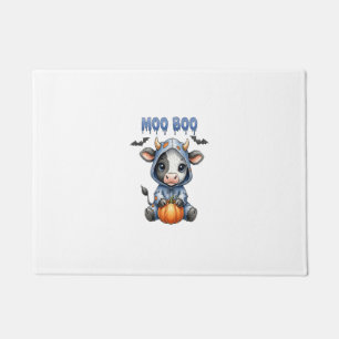 Moo Boo Halloween-Kuh Fußmatte