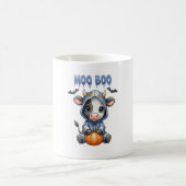 Moo Boo Halloween-Kuh Kaffeetasse (Mittel)
