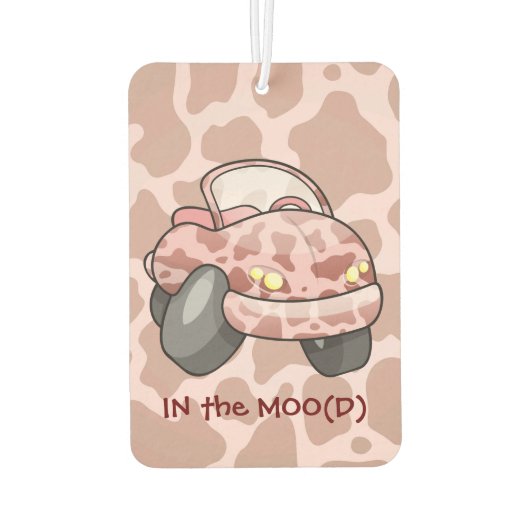 Moo Car Autolufterfrischer (Rückseite)
