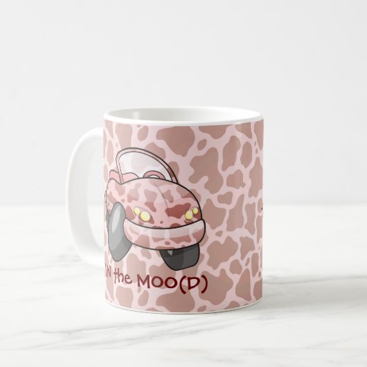 Moo Car Coffee Tasse (Vorderseite Links)