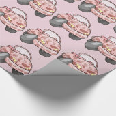 Moo Car Geschenkpapier (Ecke)