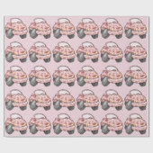 Moo Car Geschenkpapier (Flach)