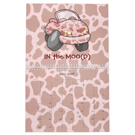 Moo Car Kalender (Mai 2027)