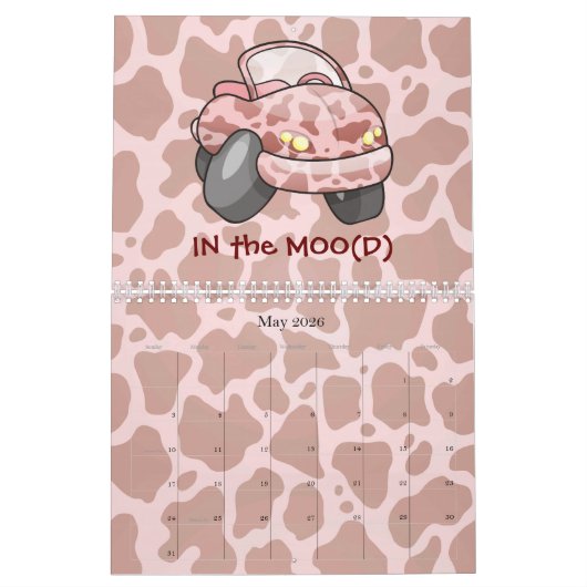 Moo Car Kalender (Mai 2026)