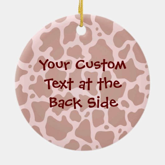 Moo Car Keramik Ornament (Hinten)